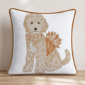 Proper Golden Turkey Throw Pillow - Hillcroft Home