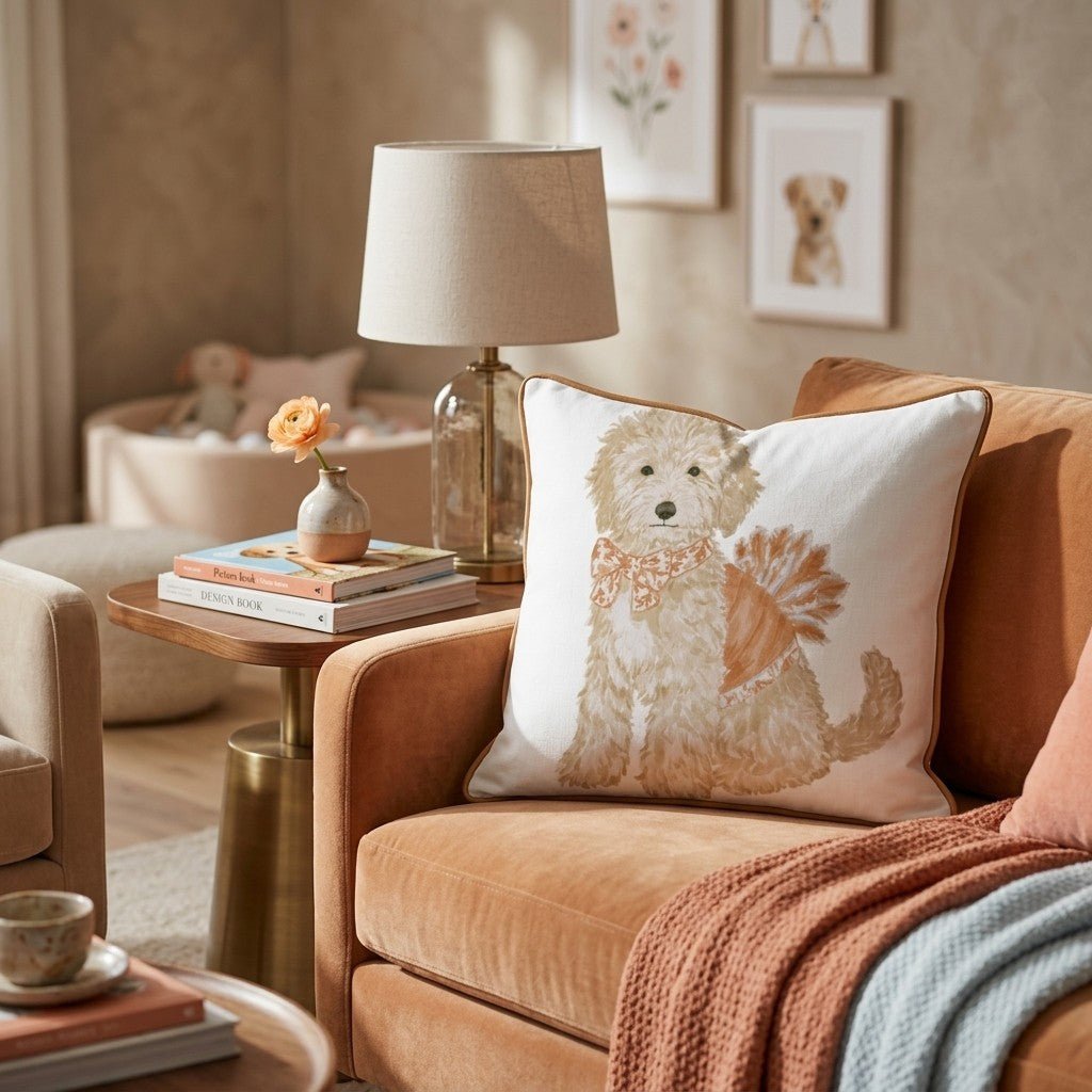 Proper Golden Turkey Throw Pillow - Hillcroft Home