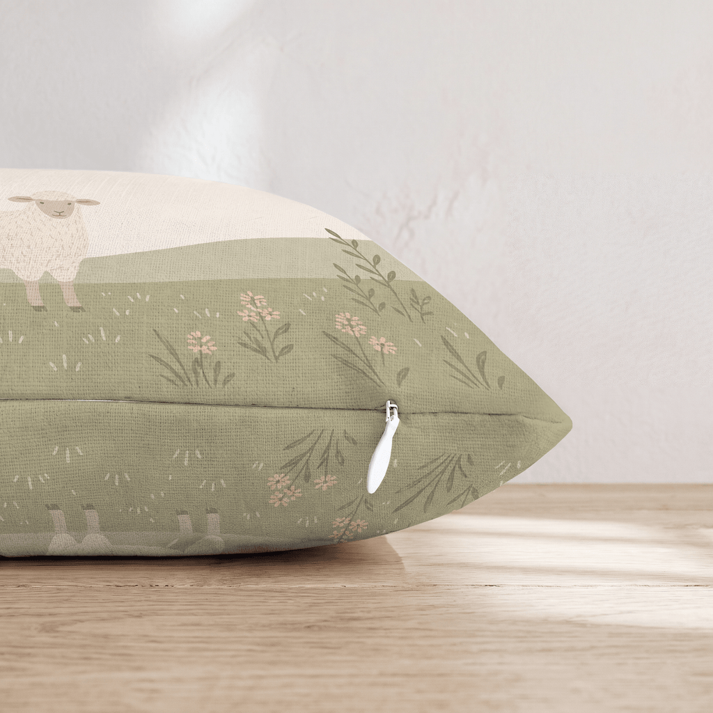 Psalms 23:1 Throw Pillow - Hillcroft Home
