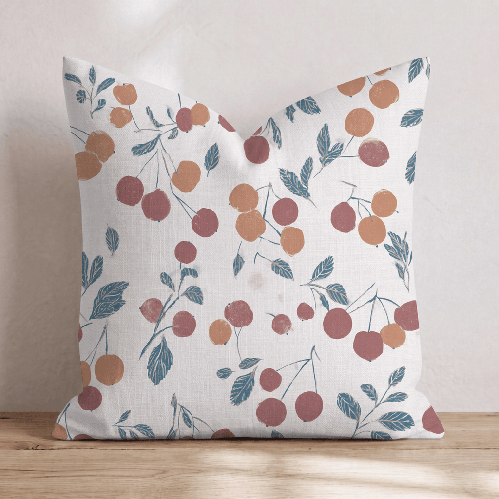 Pumpernickle Berry Throw Pillow - Hillcroft Home