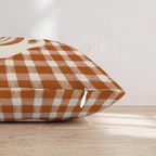 Pumpkin Coffee Throw Pillow - Hillcroft Home