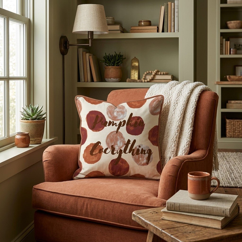 Pumpkin Everything Throw Pillow - Hillcroft Home