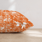 Pumpkin Garden Toile Throw Pillow - Hillcroft Home