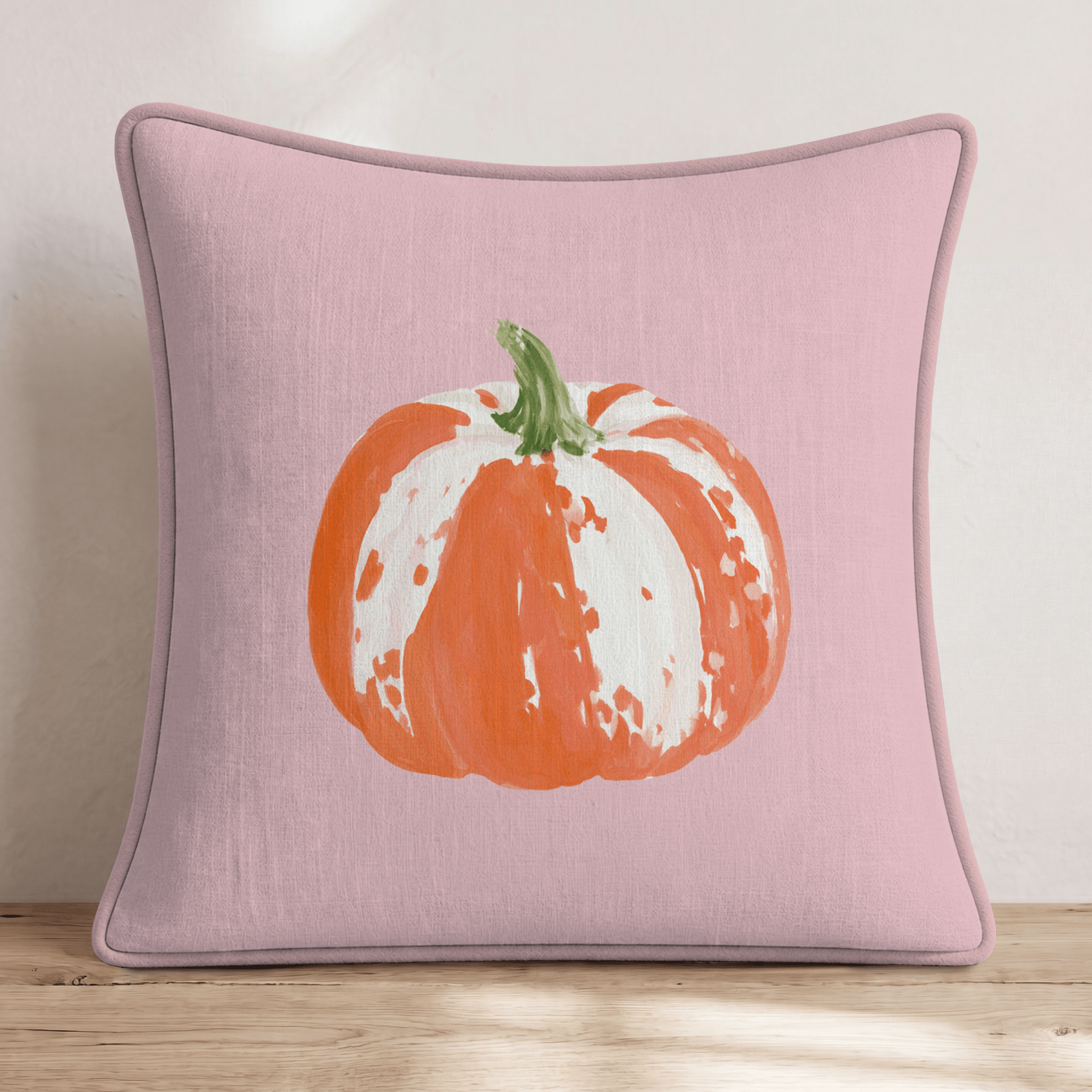 Pumpkin Paradise Throw Pillow - Hillcroft Home