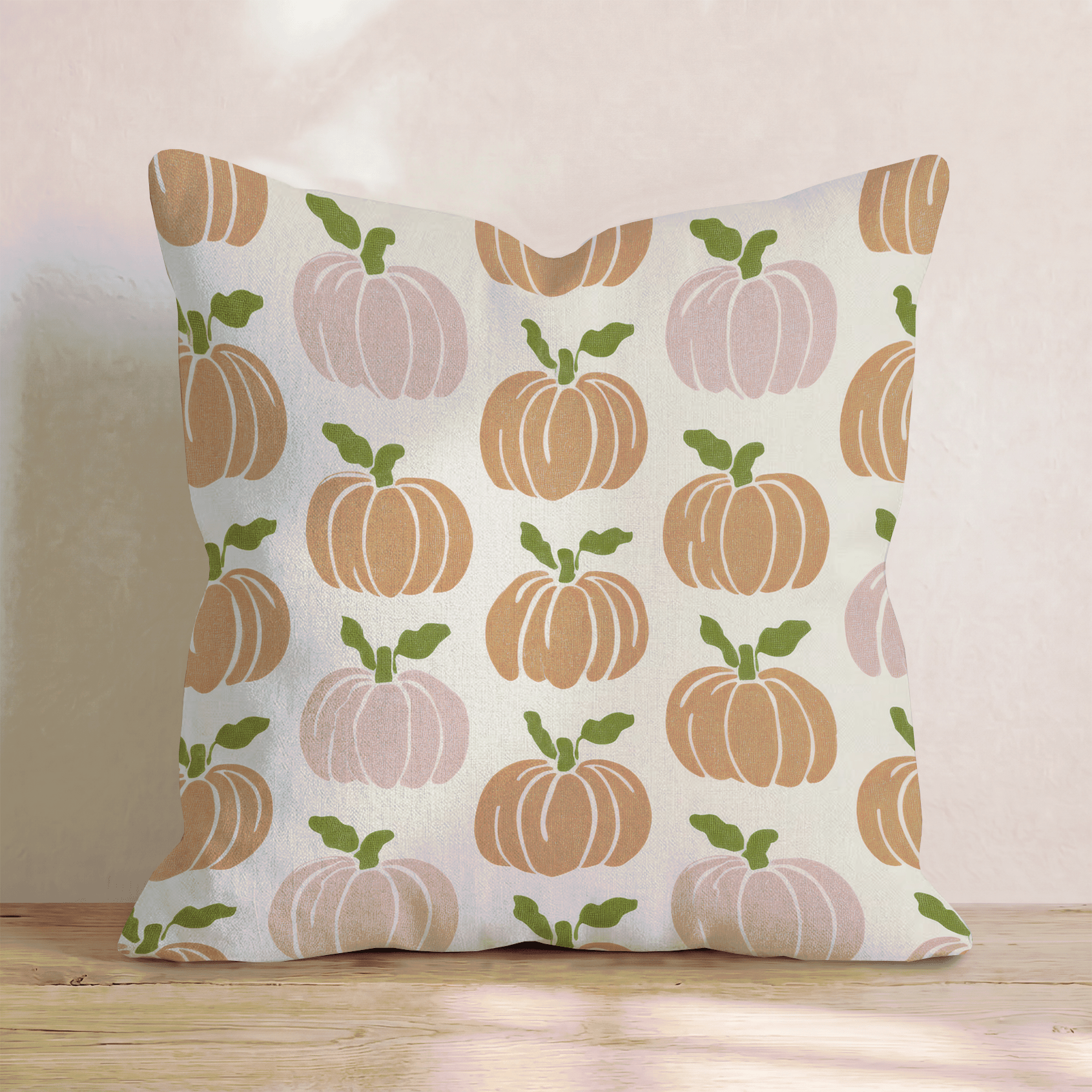 Pumpkin Patch Pumpkins Throw Pillow - Hillcroft Home