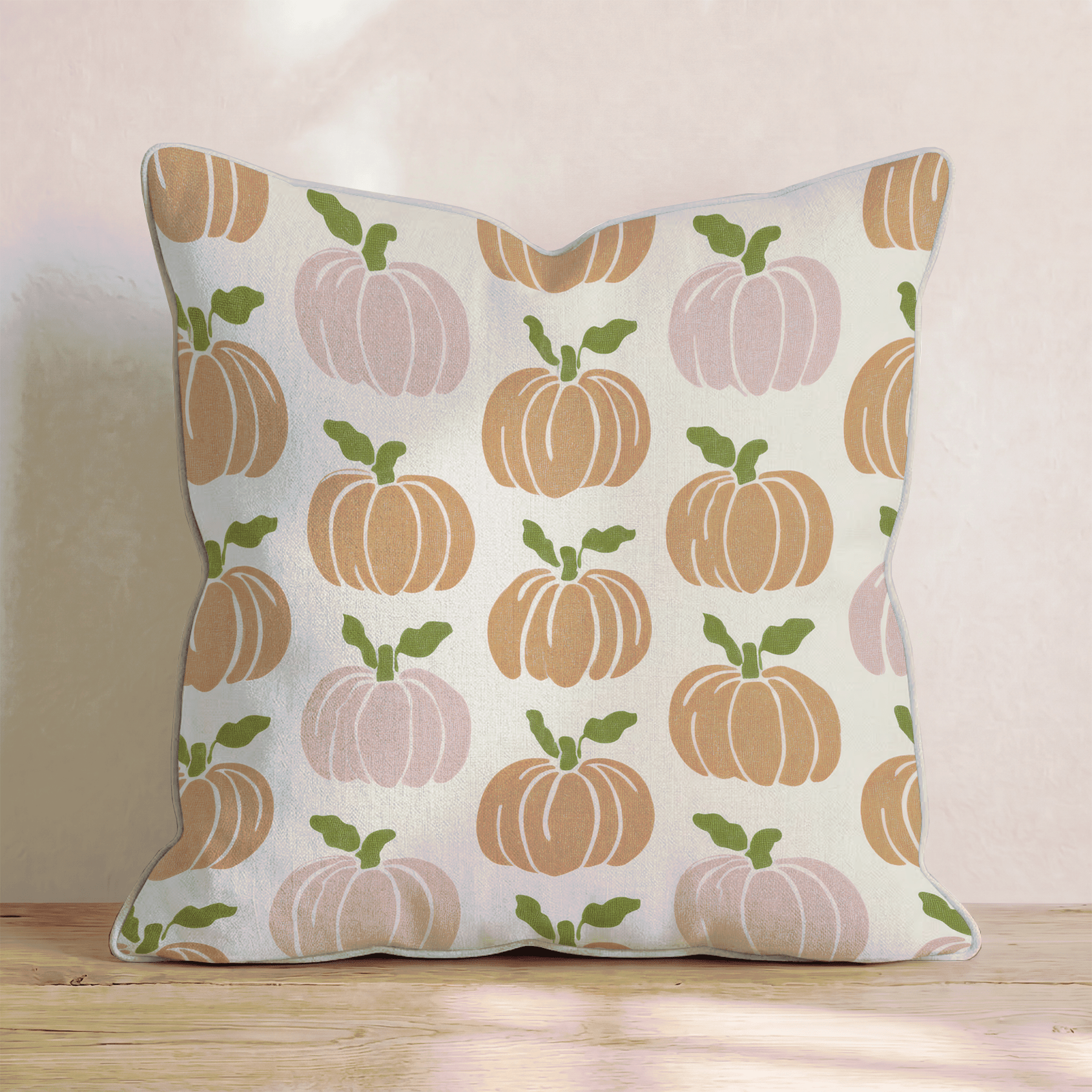 Pumpkin Patch Pumpkins Throw Pillow - Hillcroft Home