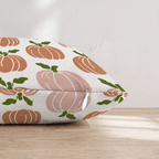 Pumpkin Patch Pumpkins Throw Pillow - Hillcroft Home