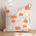 Pumpkin Perch Throw Pillow - Hillcroft Home