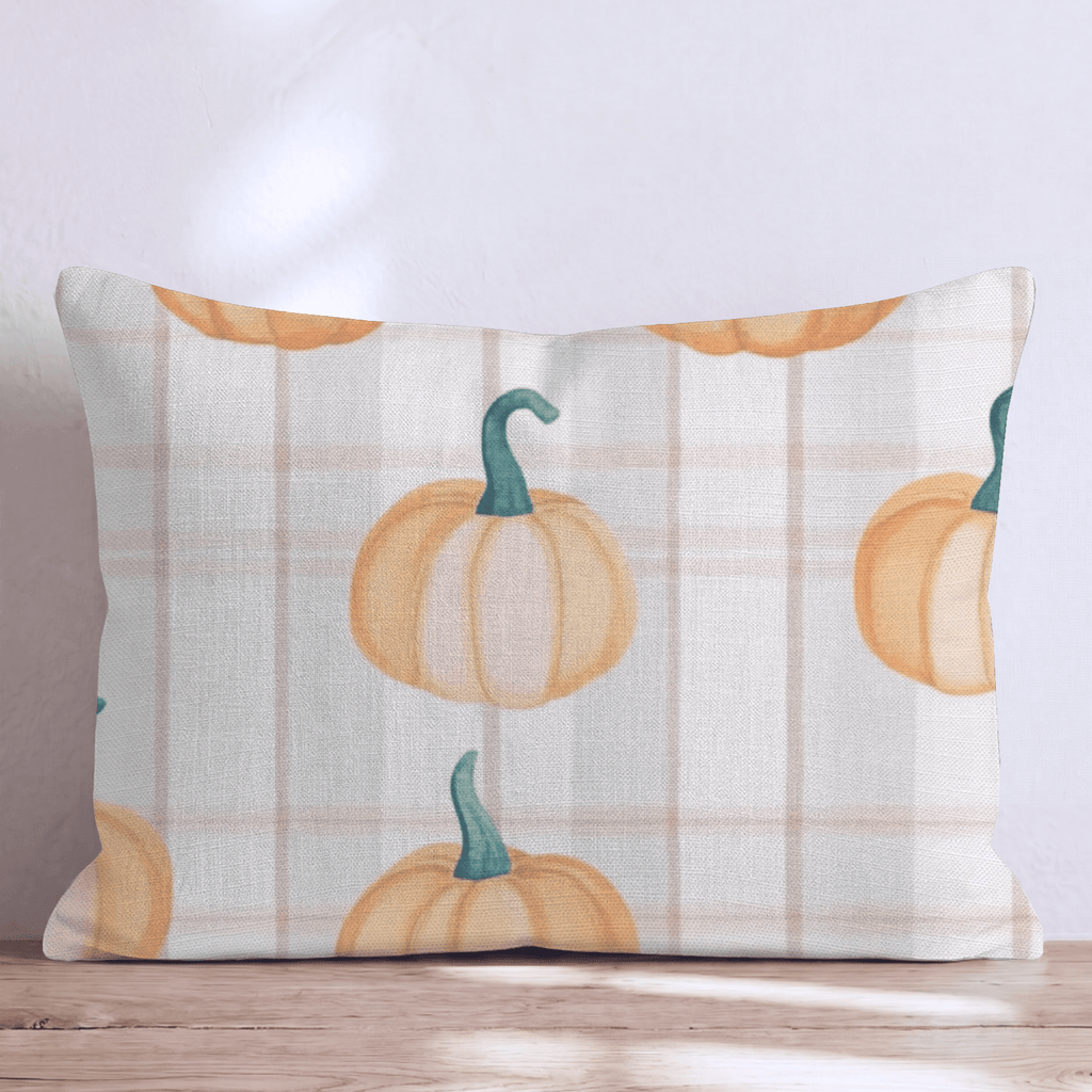 Pumpkin Picnic Throw Pillow - Hillcroft Home