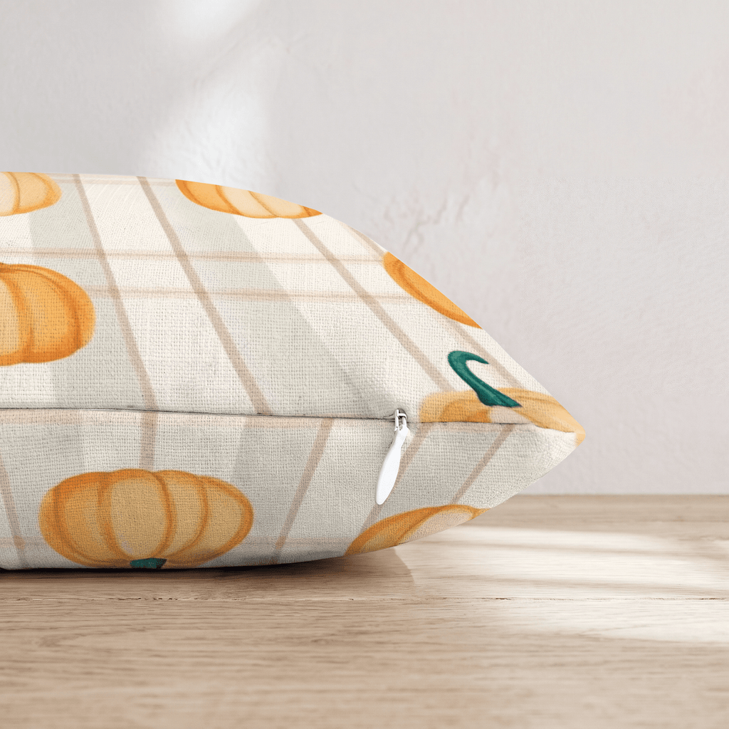 Pumpkin Picnic Throw Pillow - Hillcroft Home
