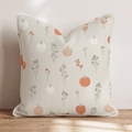 Pumpkin Sprig Ditsy Throw Pillow - Hillcroft Home