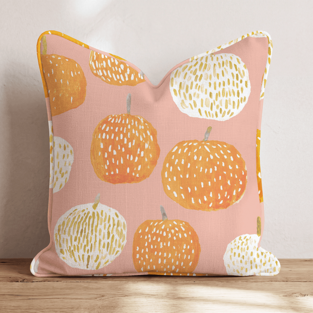 Pumpkin Time Throw Pillow - Hillcroft Home