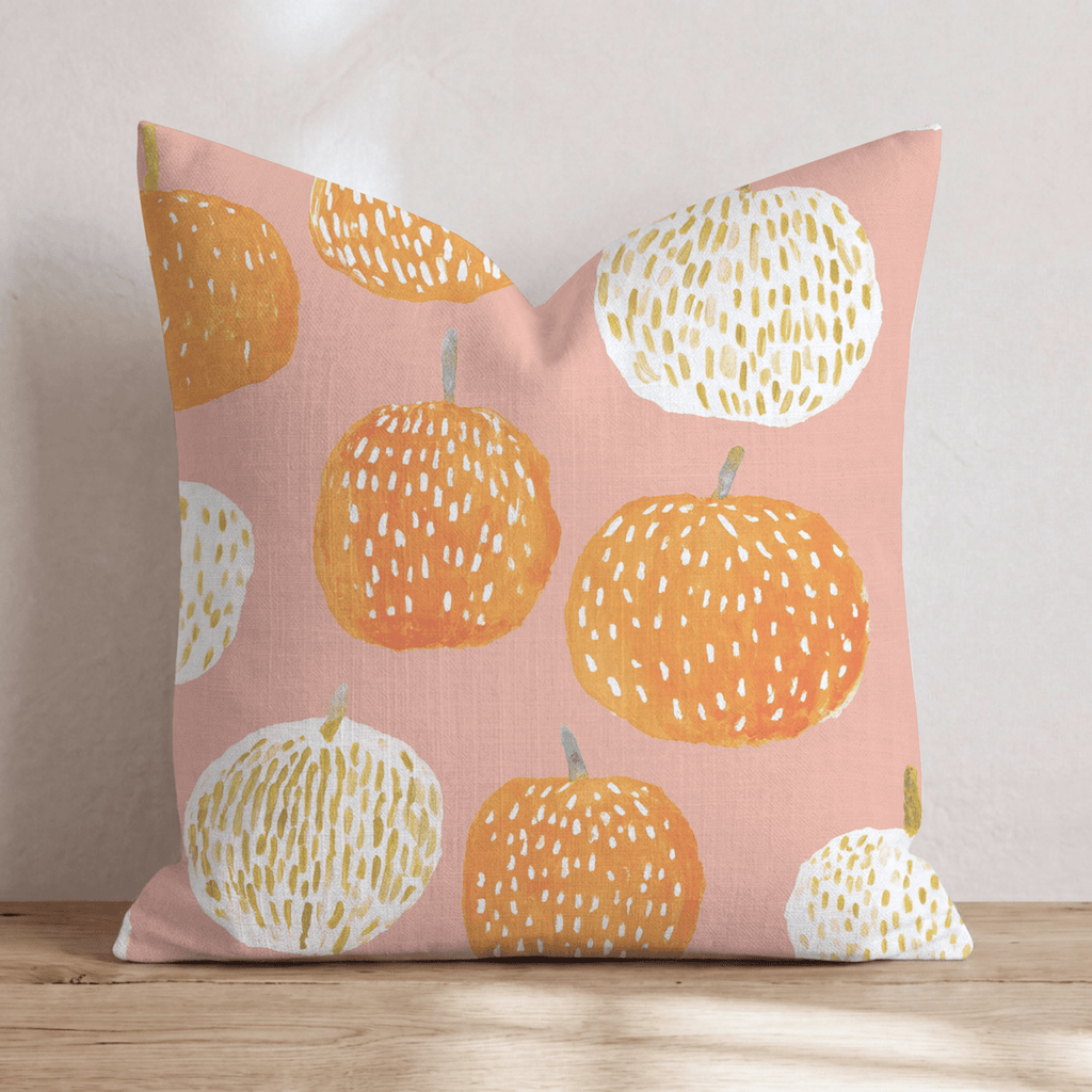 Pumpkin Time Throw Pillow - Hillcroft Home