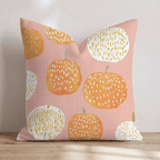 Pumpkin Time Throw Pillow - Hillcroft Home