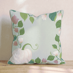 Pumpkin Vine Throw Pillow - Hillcroft Home