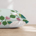 Pumpkin Vine Throw Pillow - Hillcroft Home