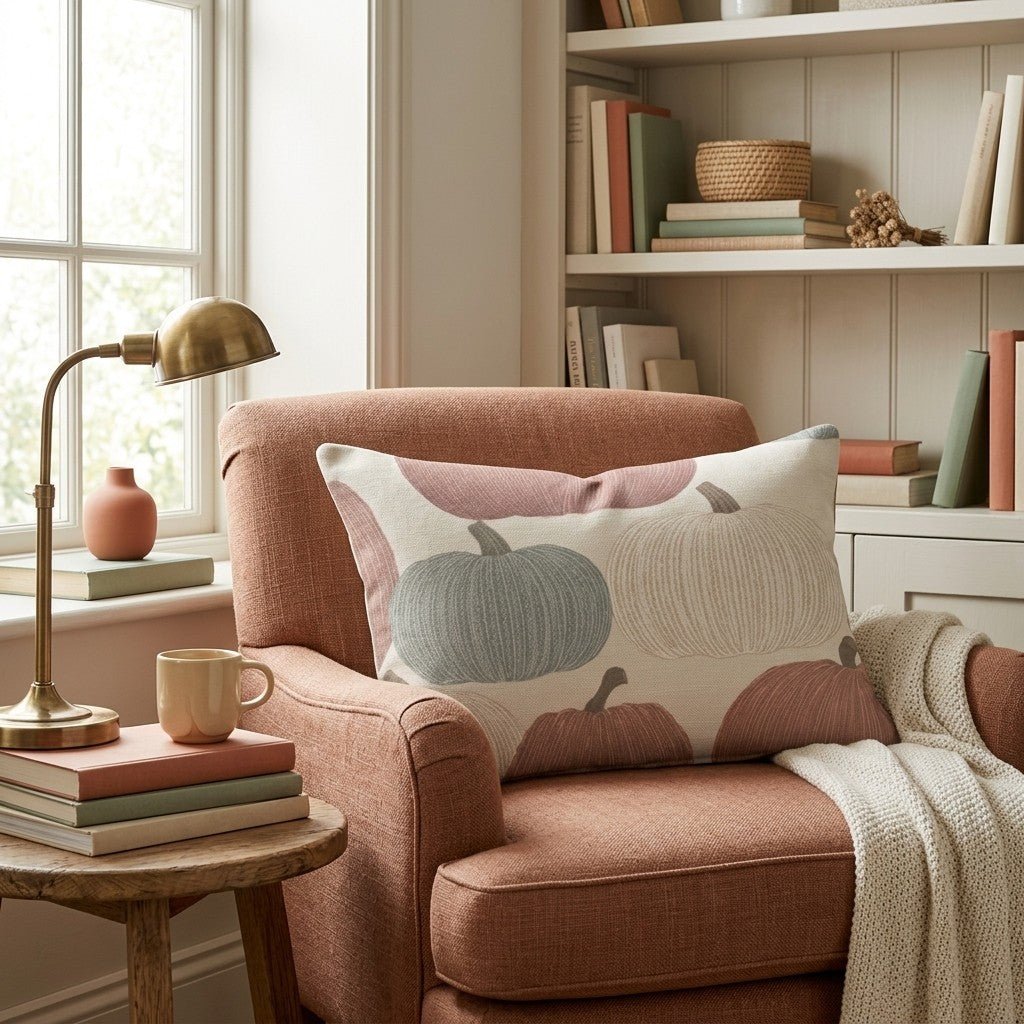 Pumpkin Yield Throw Pillow - Hillcroft Home