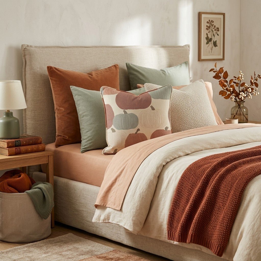 Pumpkin Yield Throw Pillow - Hillcroft Home