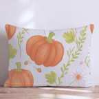 Pumpkins Please Throw Pillow - Hillcroft Home