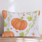 Pumpkins Please Throw Pillow - Hillcroft Home