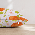 Pumpkins Please Throw Pillow - Hillcroft Home