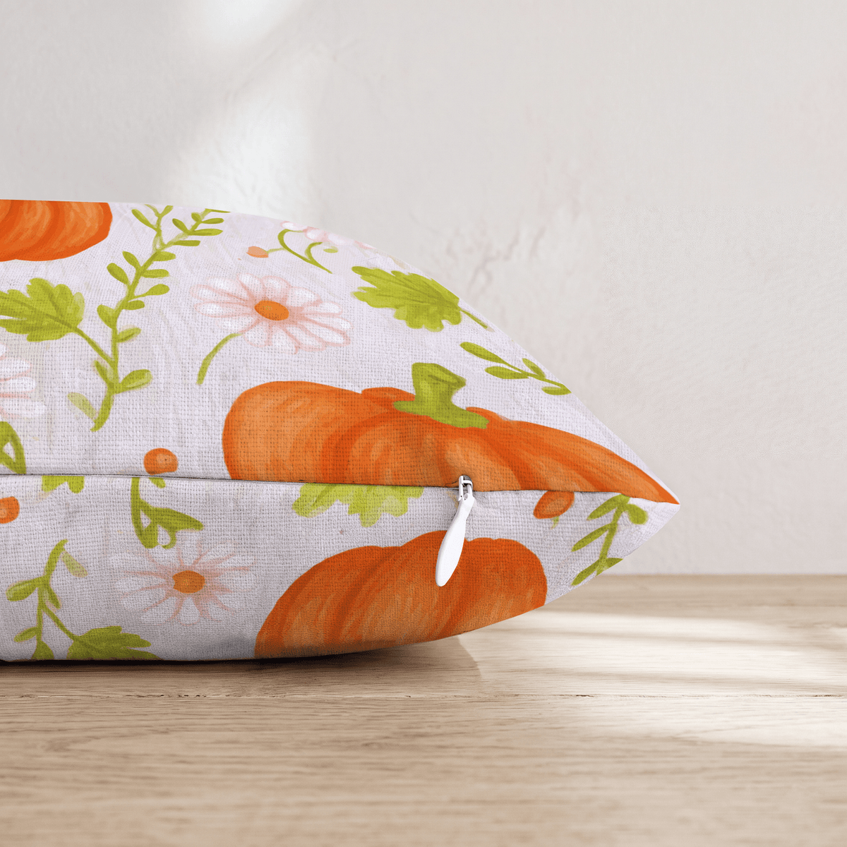 Pumpkins Please Throw Pillow - Hillcroft Home