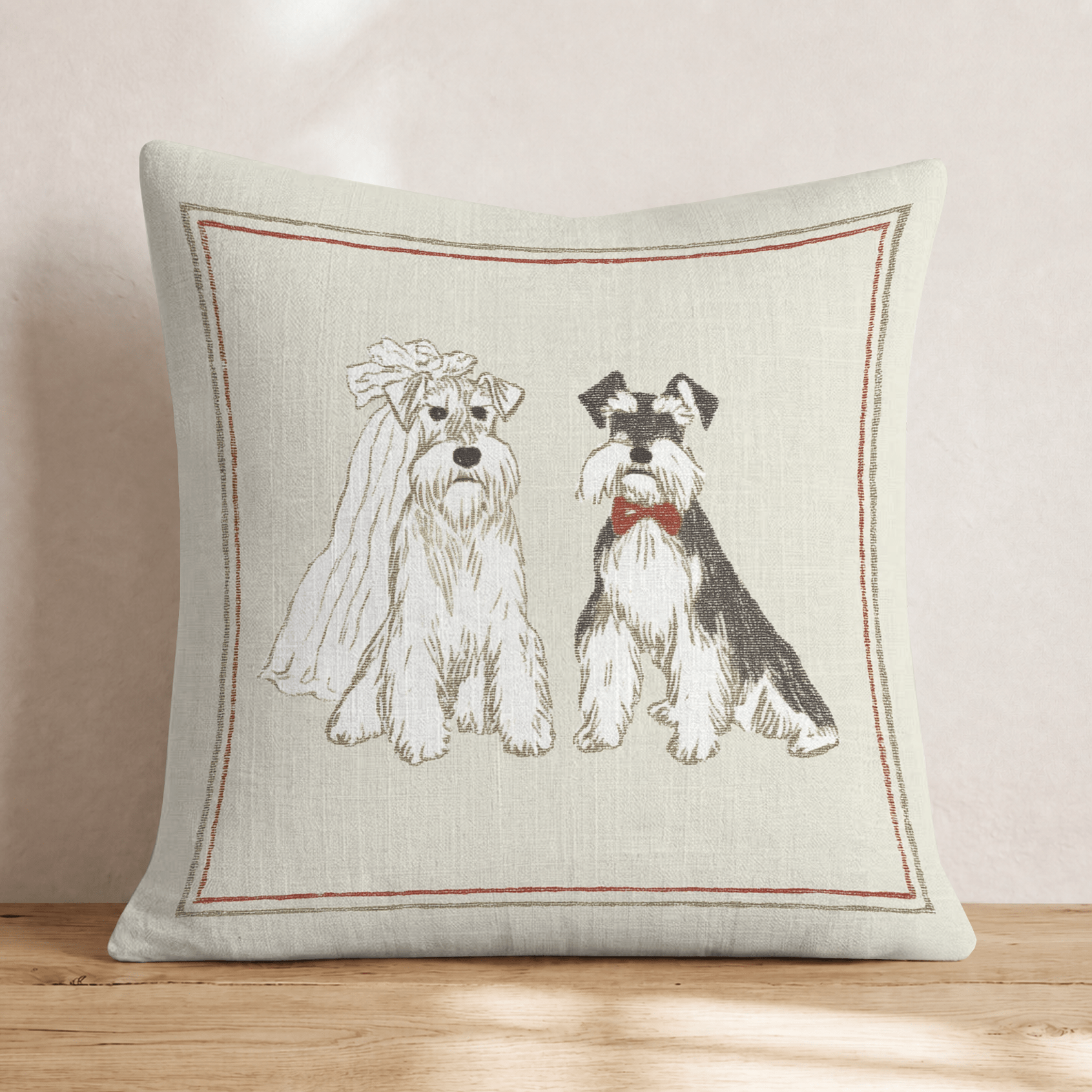 Puppers to Lovers Throw Pillow - Hillcroft Home
