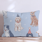 Pups Of America Throw Pillow - Hillcroft Home