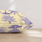 Purple Tropics Throw Pillow - Hillcroft Home