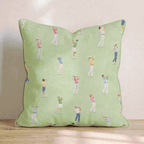 Putting Greens Throw Pillow - Hillcroft Home