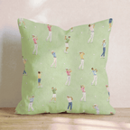 Putting Greens Throw Pillow - Hillcroft Home