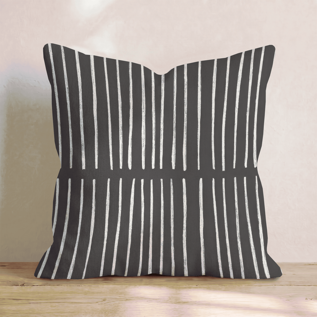 Quiet Line Throw Pillow - Hillcroft Home
