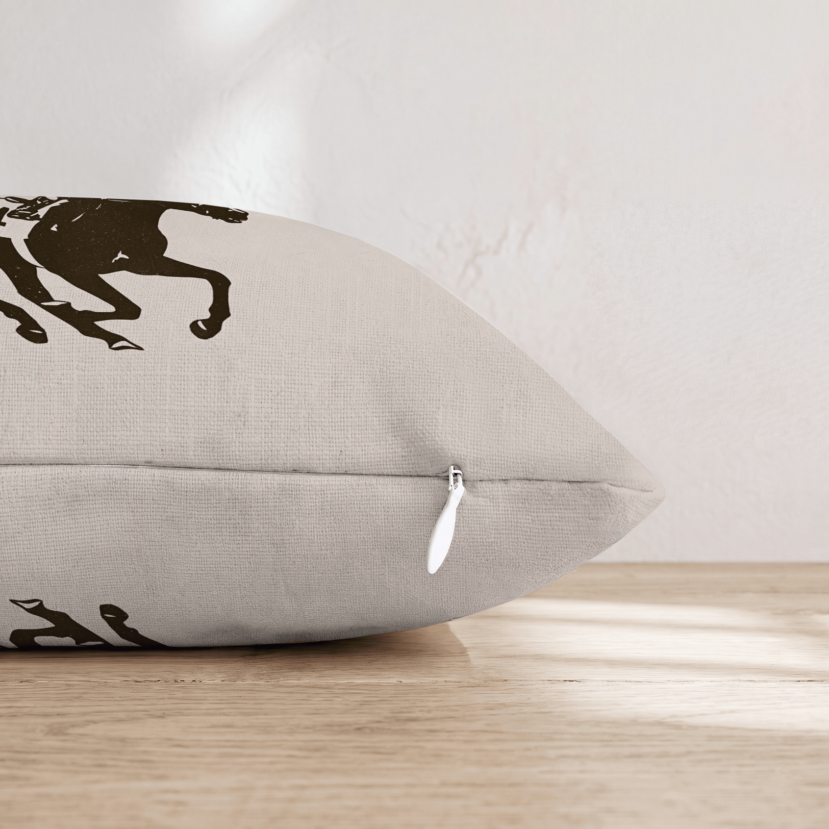Racehorse Throw Pillow - Hillcroft Home