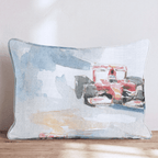 Racing in Monaco Throw Pillow - Hillcroft Home
