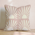 Radiating Sun Throw Pillow - Hillcroft Home