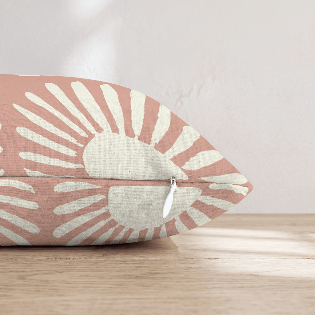 Radiating Sun Throw Pillow - Hillcroft Home