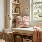 Radiating Sun Throw Pillow - Hillcroft Home