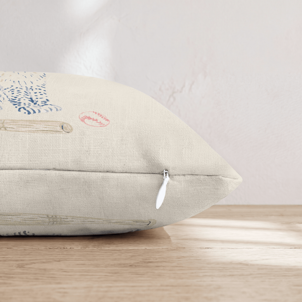 Ragdoll Baseball Throw Pillow - Hillcroft Home