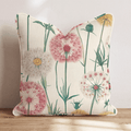 Rainbow Dandelion Throw Pillow - Hillcroft Home