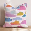 Raining Clouds Throw Pillow - Hillcroft Home