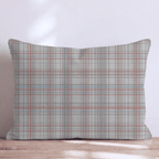 Rainy Day Plaid Throw Pillow - Hillcroft Home