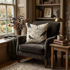 Ravens Harvest Throw Pillow - Hillcroft Home