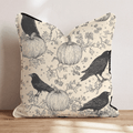 Ravens Harvest Throw Pillow - Hillcroft Home