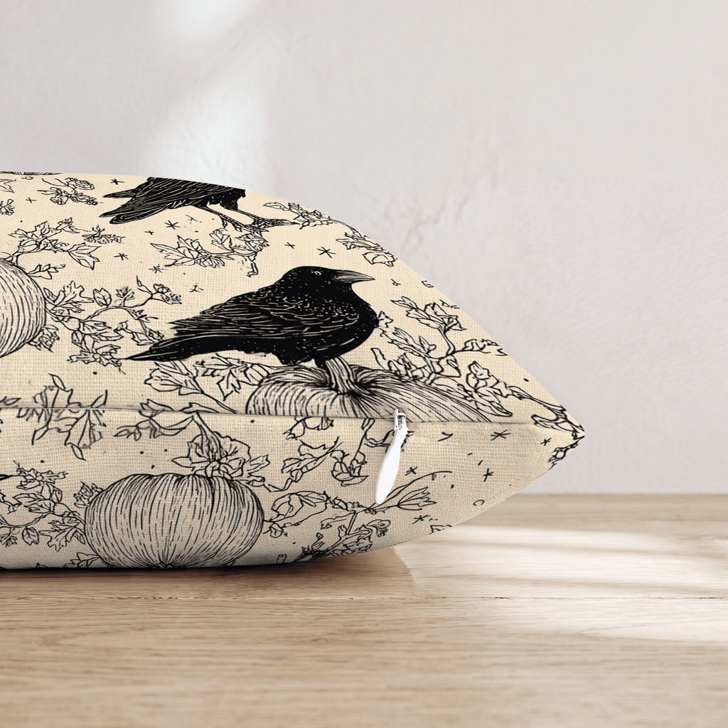 Ravens Harvest Throw Pillow - Hillcroft Home