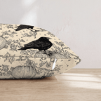 Ravens Harvest Throw Pillow - Hillcroft Home