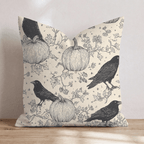 Ravens Harvest Throw Pillow - Hillcroft Home
