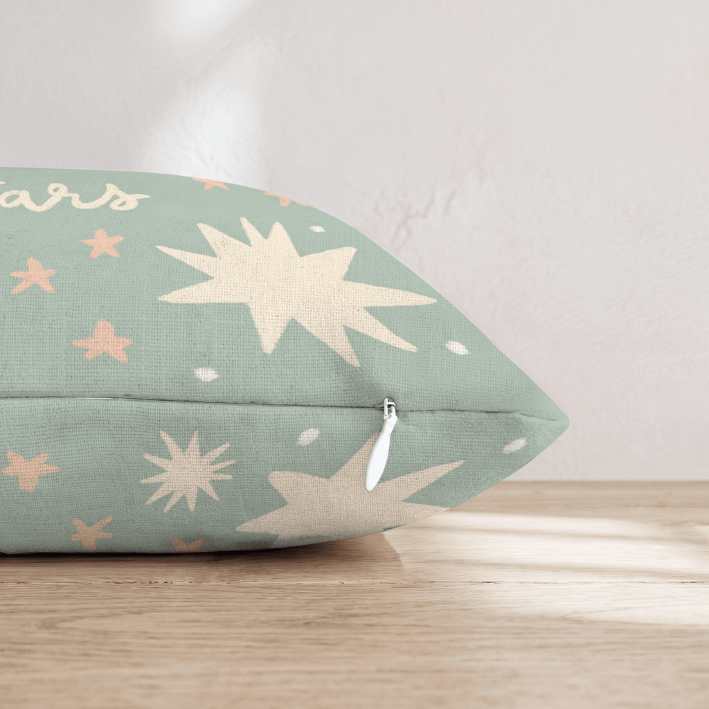 Reach the Stars Throw Pillow - Hillcroft Home