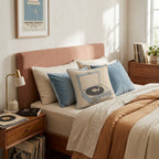 Record Player Throw Pillow - Hillcroft Home