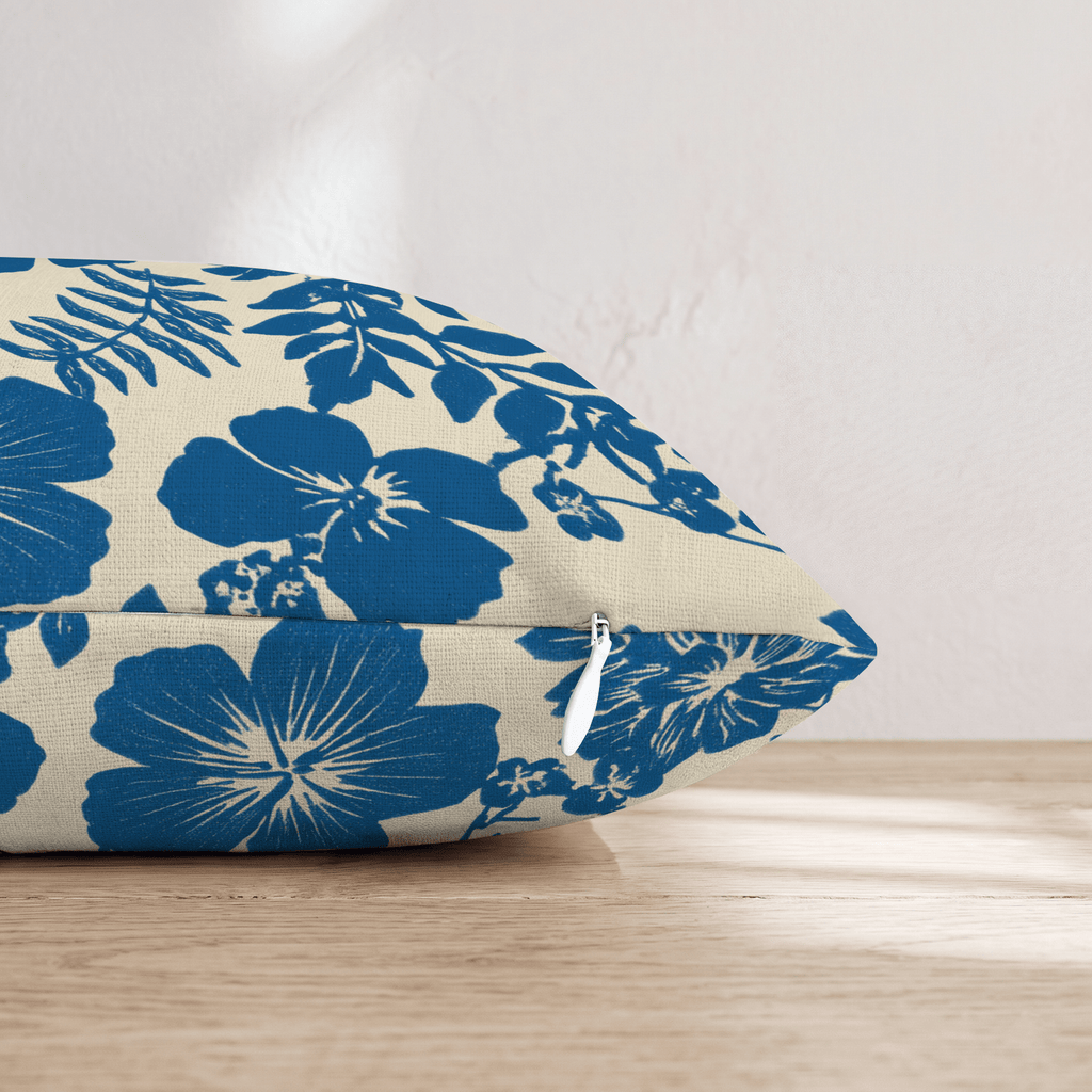 Reef Bloom Throw Pillow - Hillcroft Home