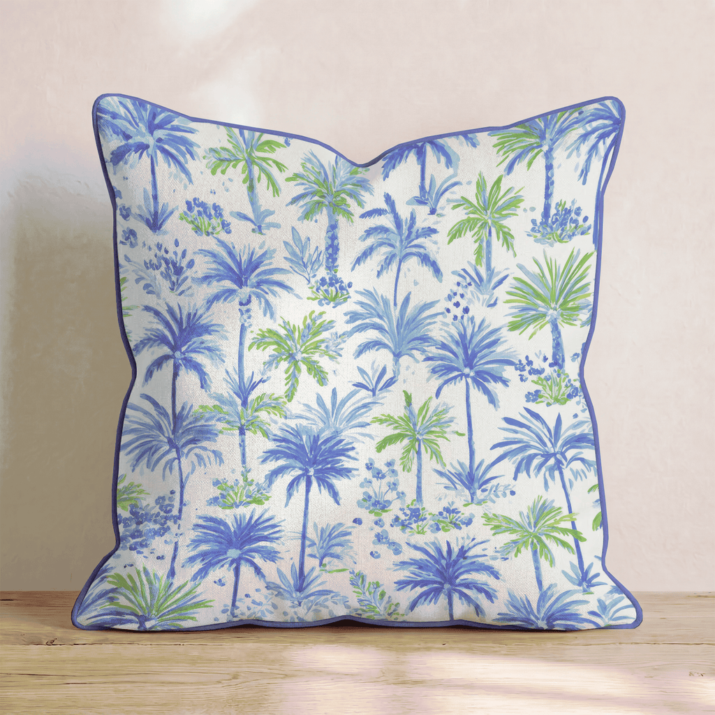 Reef Leaf Throw Pillow - Hillcroft Home